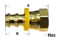 PO SAE-JIC Dual 45-37 Female Swivel Diagram